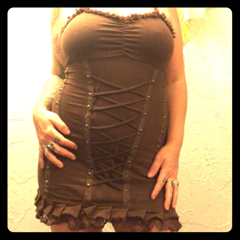 Unique corset style dress